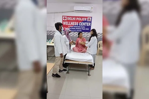 Health Camps in Delhi Police Wellness Centre