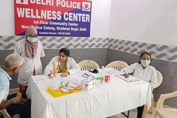 Health Camps in Delhi Police Wellness Centre
